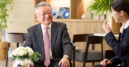 名誉学校長、学校長紹介＆メッセージ