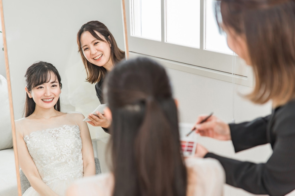 ブライダル学科に通う学生の1日